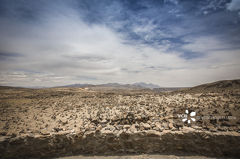 秘鲁阿雷基帕萨利纳斯-阿瓜达布兰卡-科尔卡峡谷图片素材