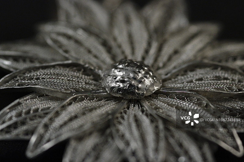 银线项链图片素材