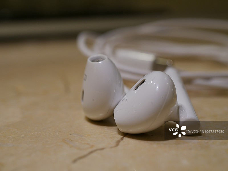 耳机的特写图片素材