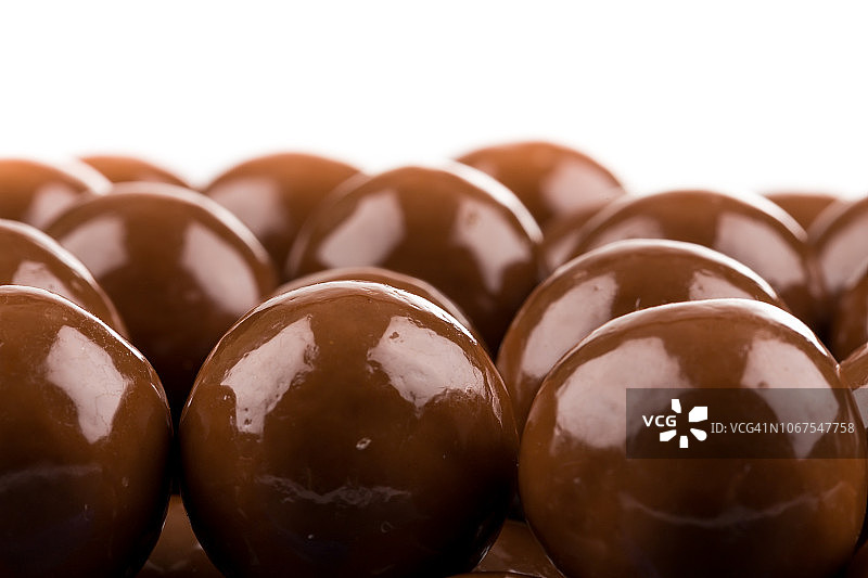 多种巧克力球糖果组合图片素材