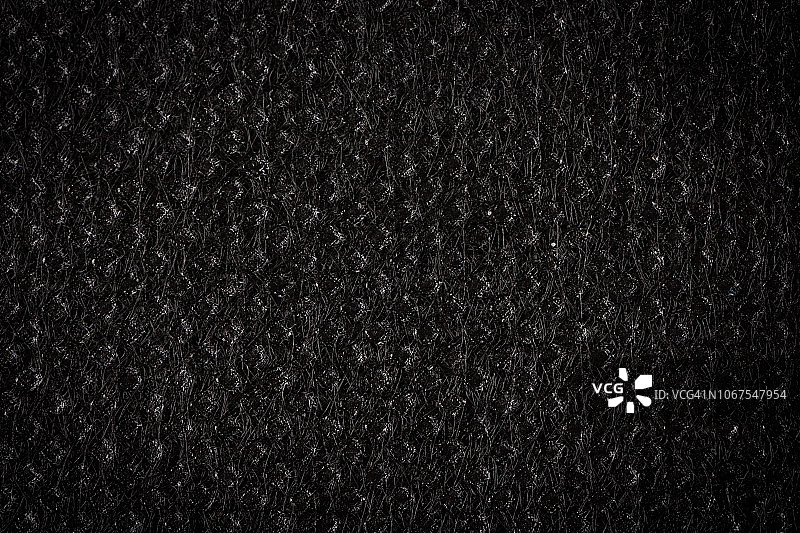 黑色纯色面料纺织品特写图片素材