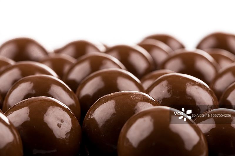 多种巧克力球糖果组合图片素材