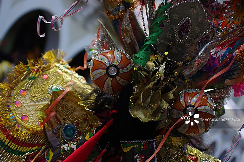 玻利维亚奥鲁罗市传统狂欢节图片素材