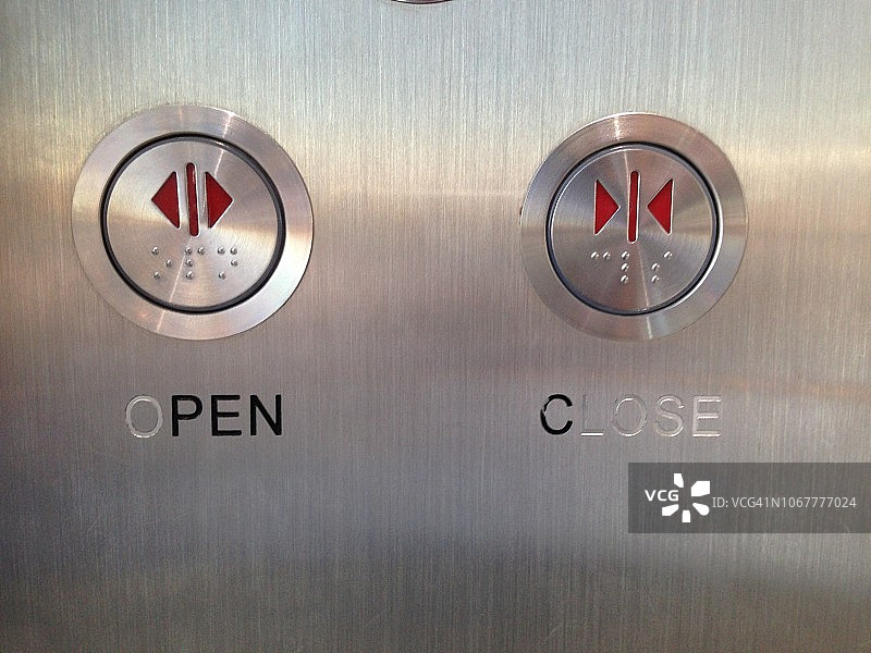 电梯按钮标志和符号图片素材