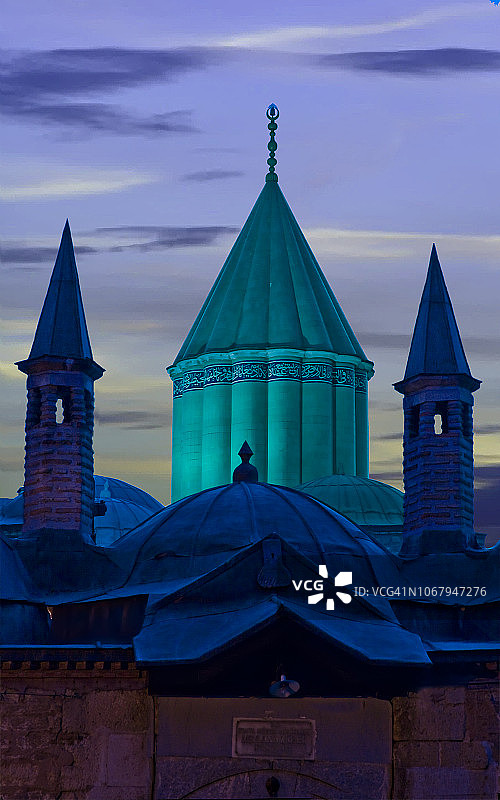 梅夫拉纳建筑群，科尼亚图片素材