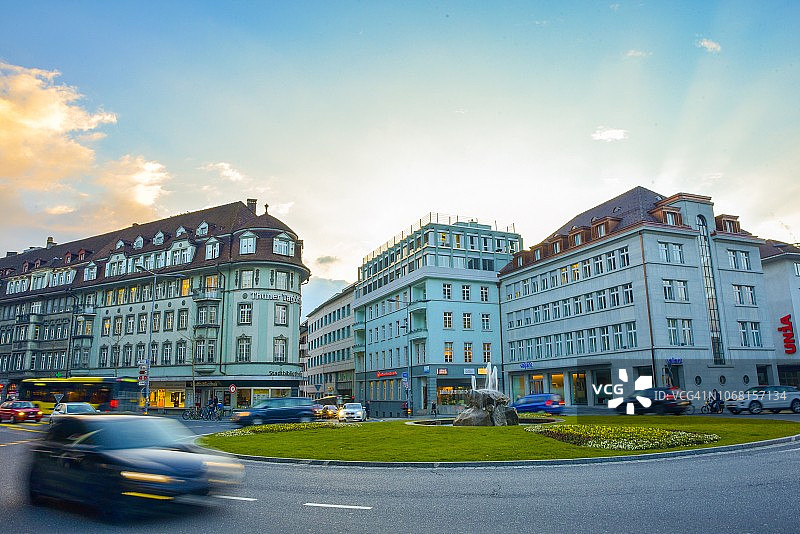 瑞士图恩图片素材