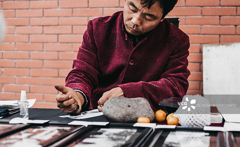 北京街头艺术图片素材