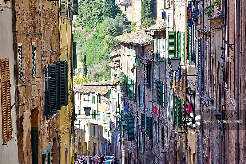 意大利锡耶纳街景图片素材