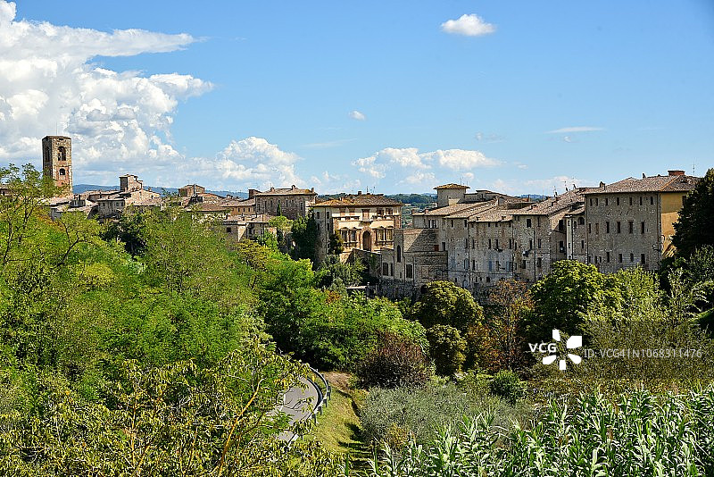 意大利锡耶纳省的景观图片素材