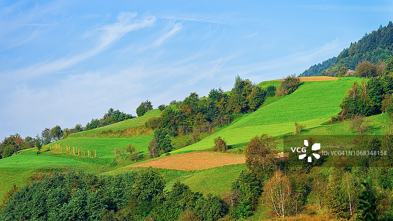 斯洛文尼亚朱利安阿尔卑斯山风光图片素材
