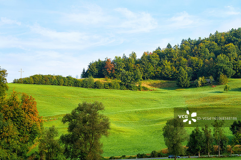 斯洛文尼亚朱利安阿尔卑斯山风光图片素材