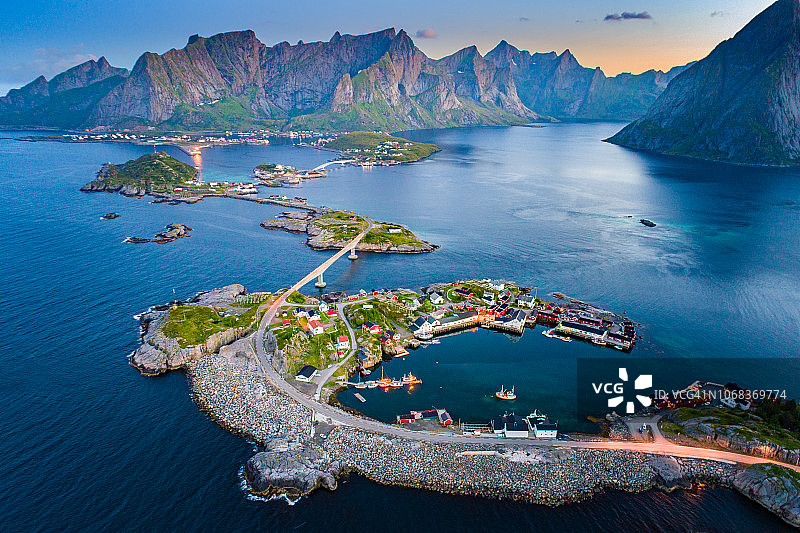 挪威罗弗敦群岛图片素材