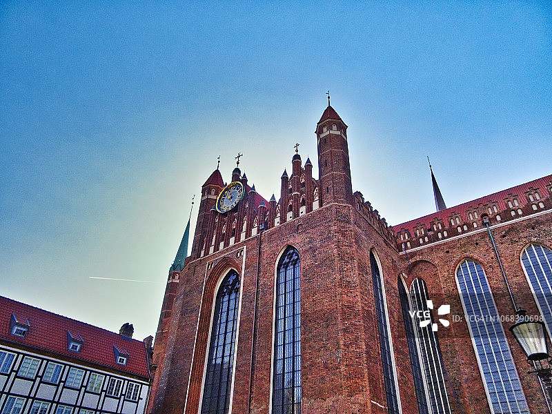 格但斯克圣玛丽大教堂图片素材