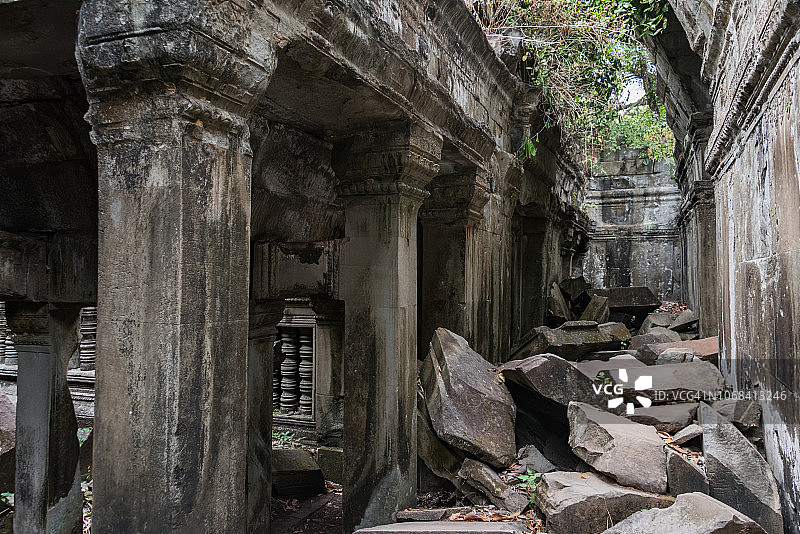 崩密列（暹粒附近的吴哥寺庙）图片素材
