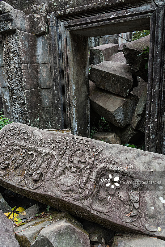 崩密列（暹粒附近的吴哥寺庙）图片素材