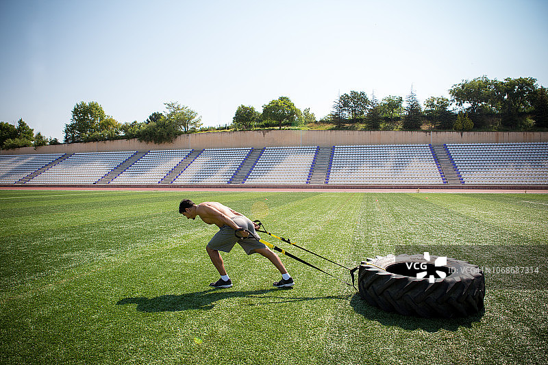 轮胎锻炼图片素材
