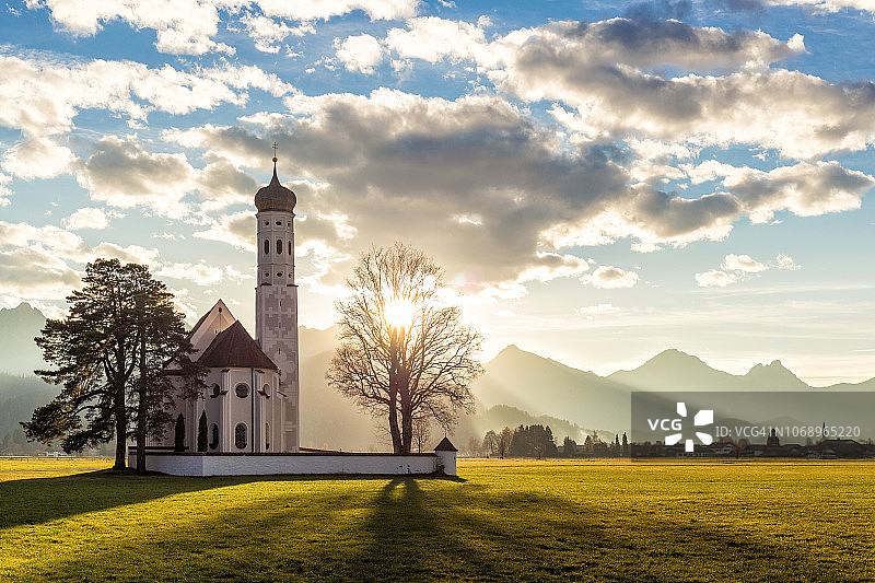 圣科洛曼教堂图片素材