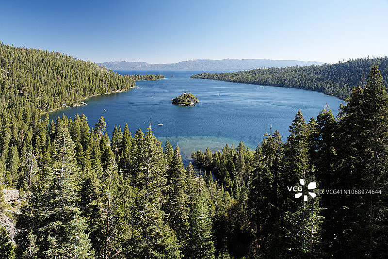 太浩湖翡翠湾州立公园图片素材