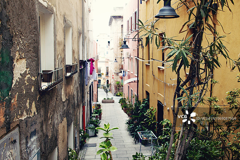 卡利亚里市图片素材