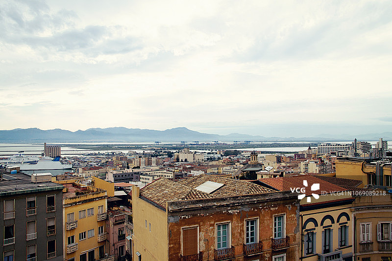 卡利亚里市图片素材