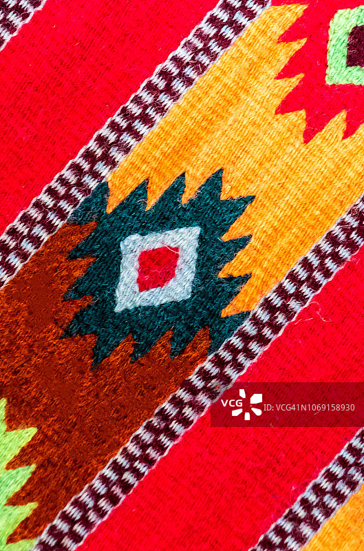瓦哈卡纺织品图片素材