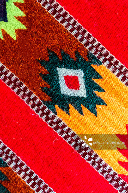 瓦哈卡纺织品图片素材