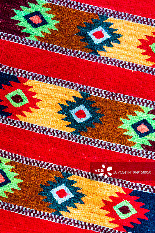 瓦哈卡纺织品图片素材
