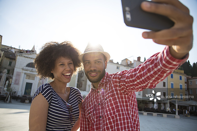男人和女人自拍图片素材