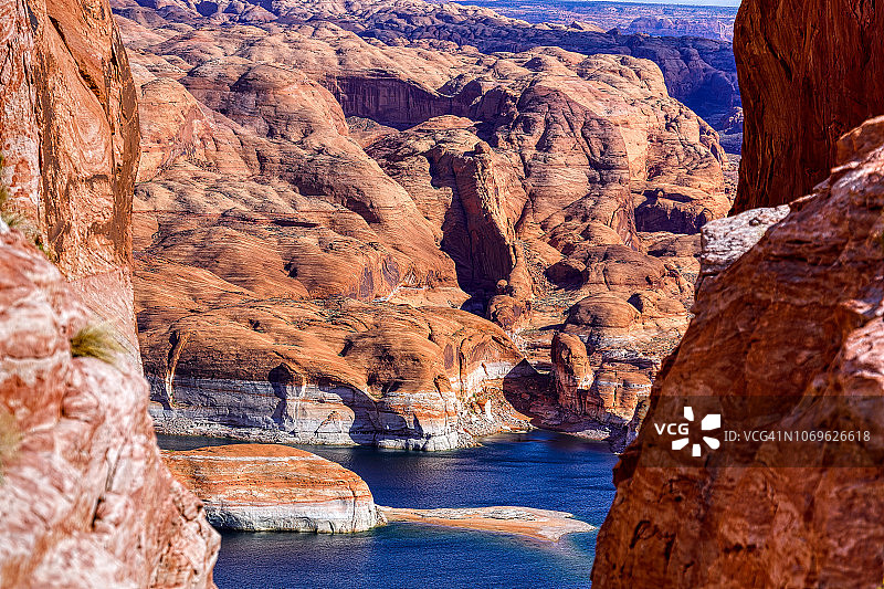 鲍威尔湖风光图片素材