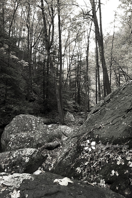 作为辅助材料艺术的瀑布图片素材