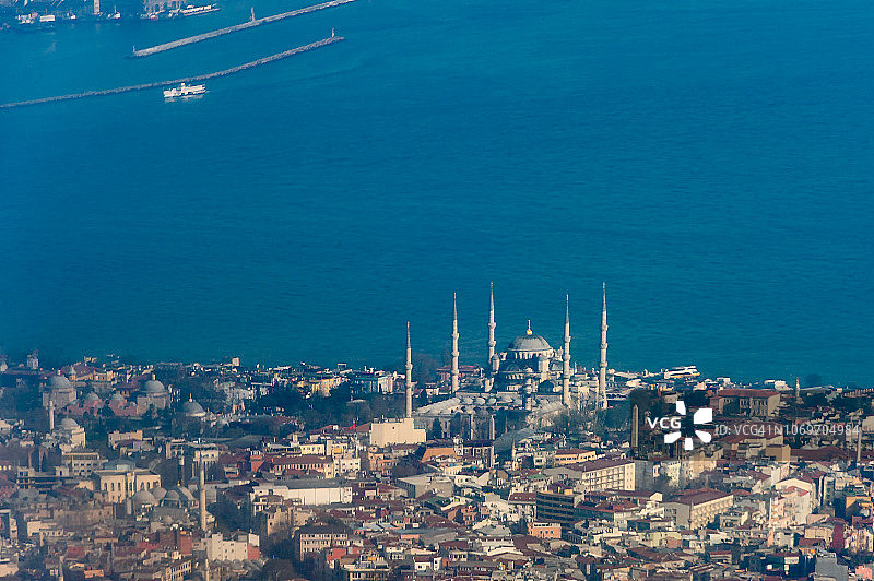 土耳其伊斯坦布尔老城区图片素材