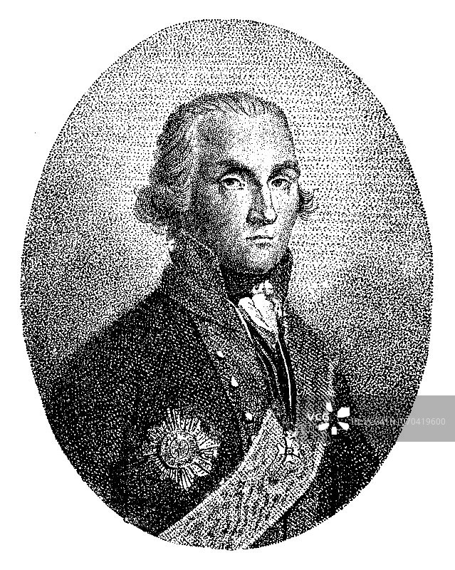 弗里德里希·马克西米利安·克林格（1753-1831），德国诗人图片素材