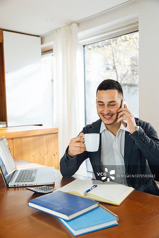 工作中的茶歇图片素材