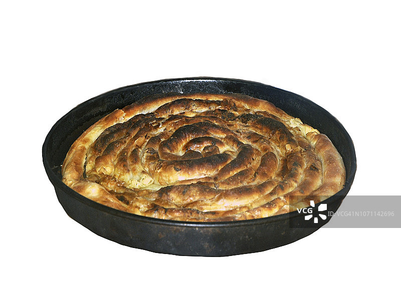 自制戈拉尼奶酪馅饼图片素材