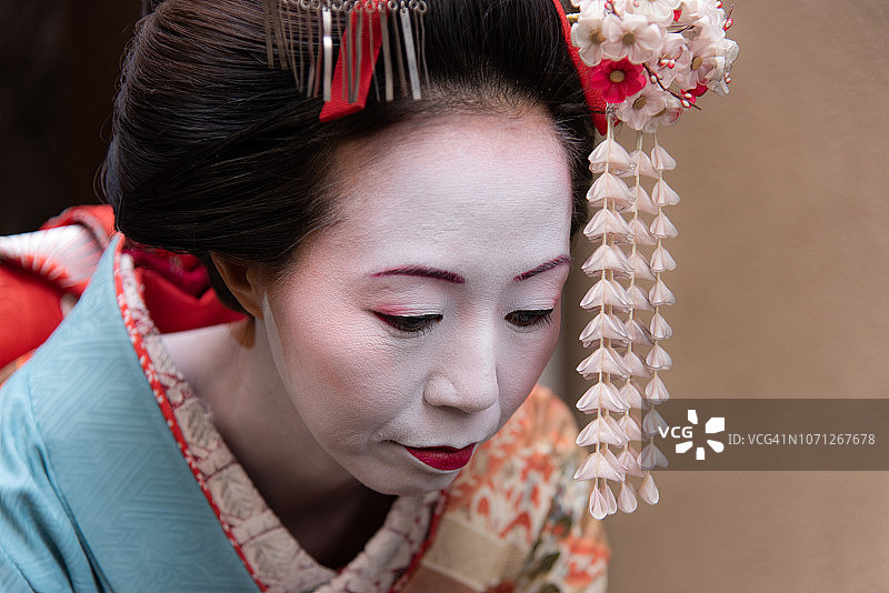 京都的舞妓图片素材