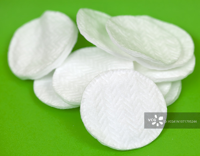 面部清洁化妆棉图片素材