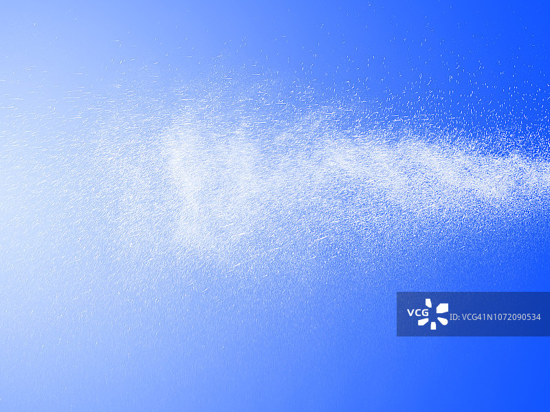 水柱纹理特写白色水滴漂浮空中图片素材