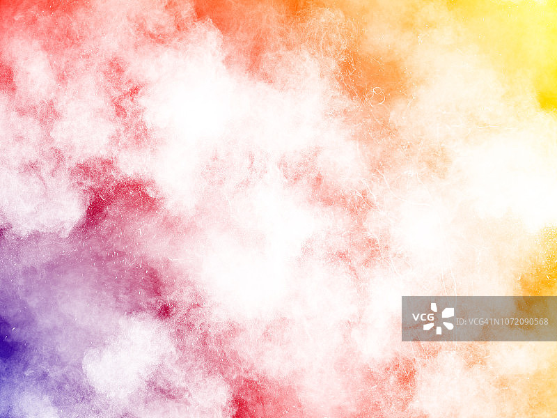 红白色粉末烟雾撞击爆炸背景图片素材
