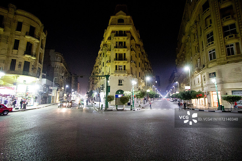 塔拉特·哈布大街图片素材