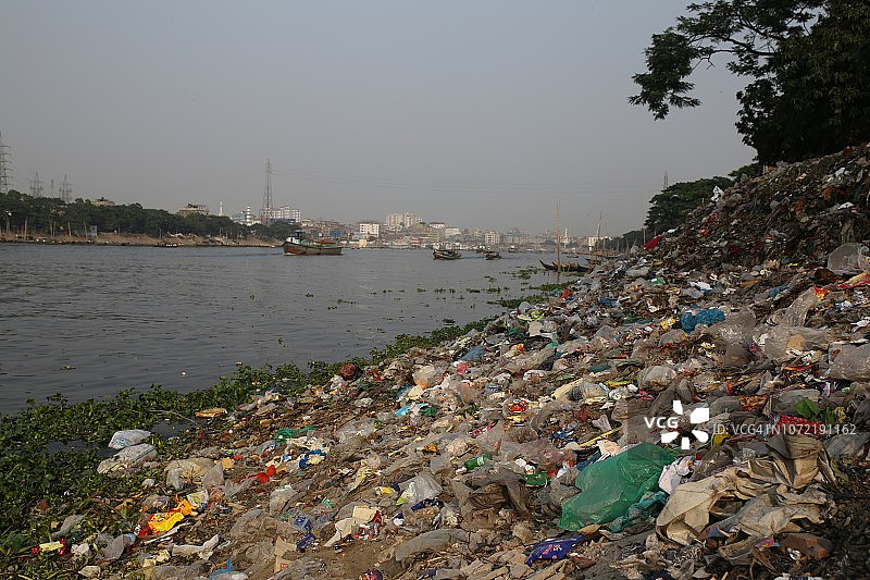 塑料污染图片素材