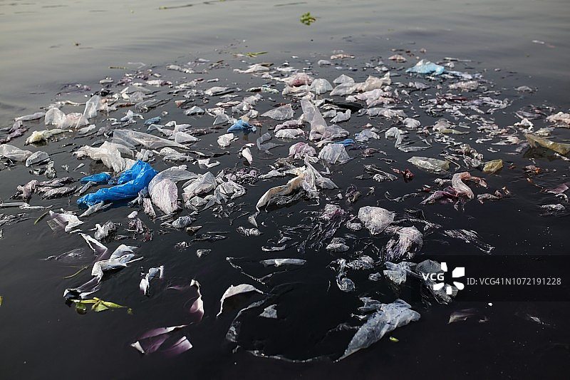 塑料污染图片素材