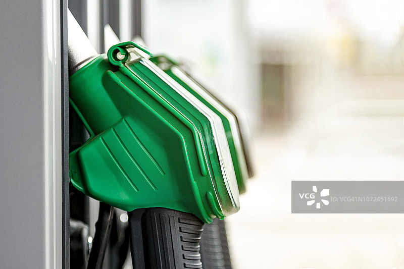 加油站燃油泵喷嘴图片素材