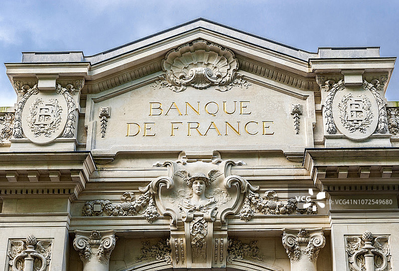 法国吉伦特省波尔多吉伦特区法国银行大楼图片素材