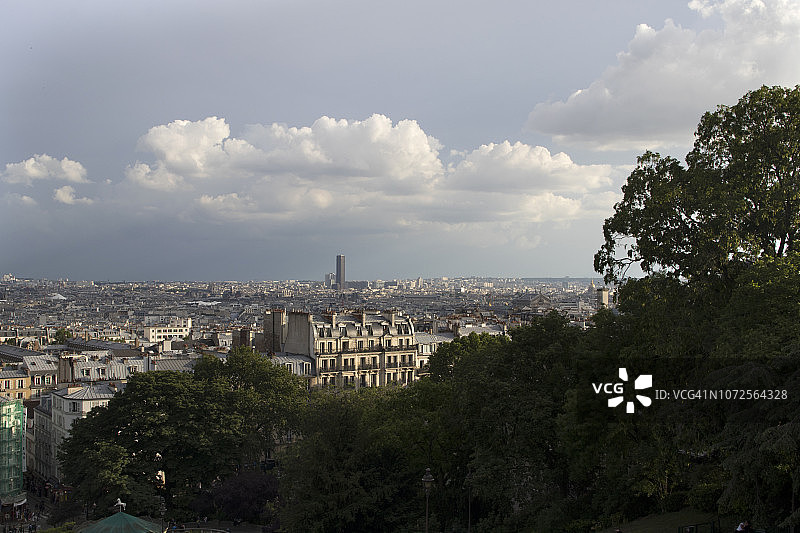 巴黎高度景观图片素材