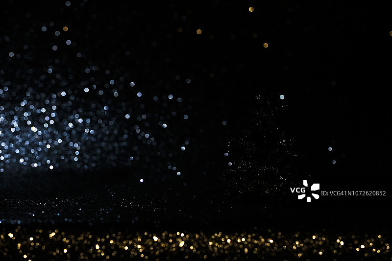 冷热散焦灯光图片素材