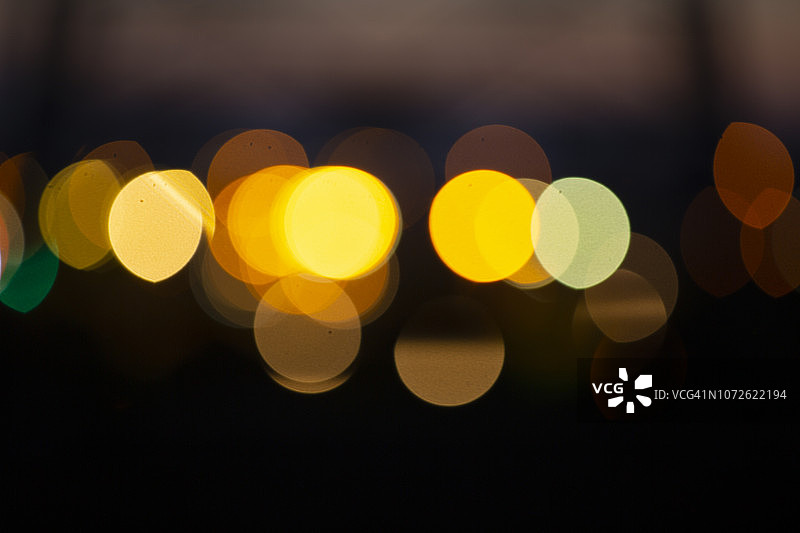 冷热散焦灯光图片素材