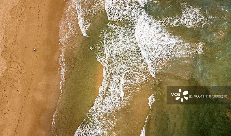 悉尼棕榈滩航拍图片素材