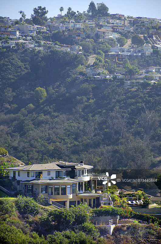 拉古纳海滩小镇风光图片素材