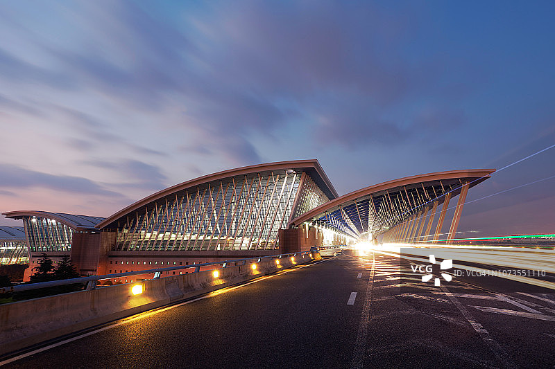 上海浦东国际机场，中国—东亚图片素材