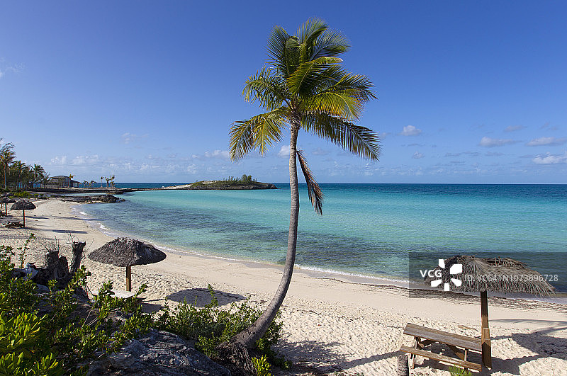 巴哈马伊柳塞拉岛彩虹海滩图片素材